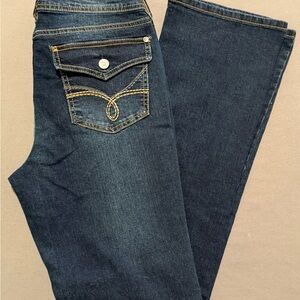Wallflower Dark Blue Boot Cut Jeans